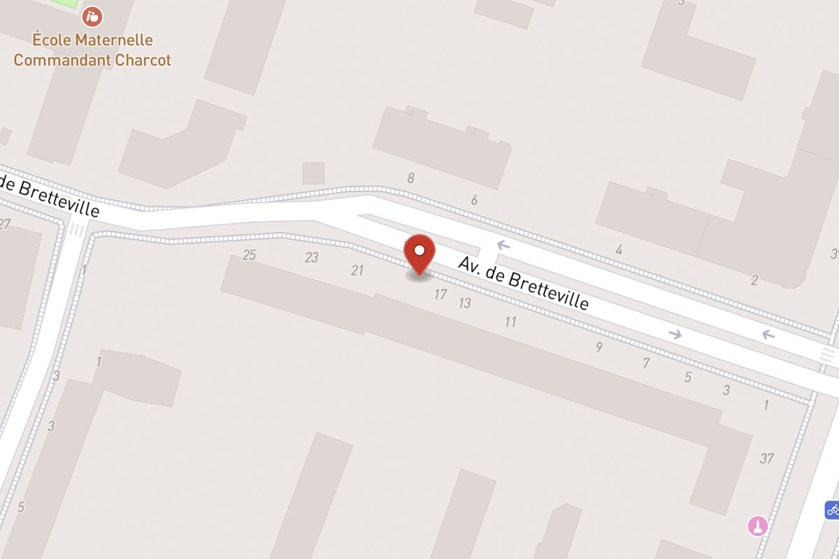 Plan de situation — 15 Avenue de Bretteville