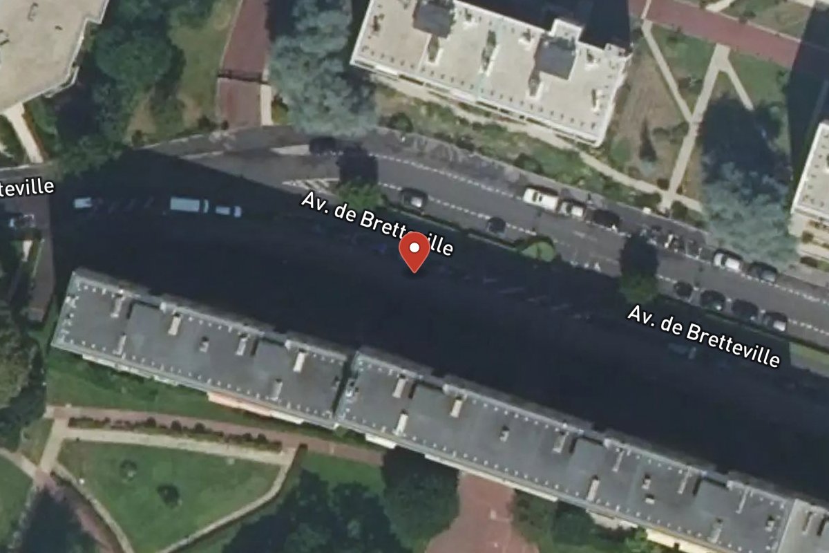 Vue satellite — 21 Avenue de Bretteville