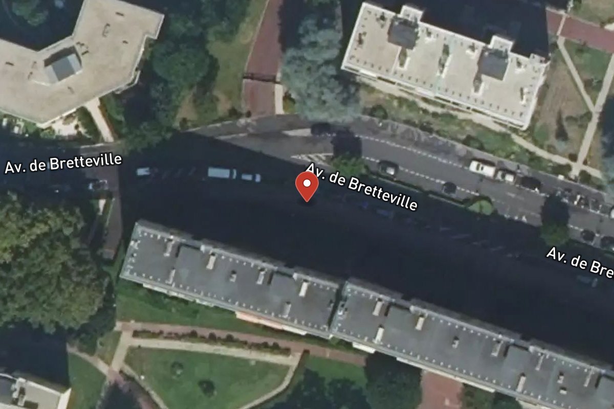 Vue satellite — 23 Avenue de Bretteville