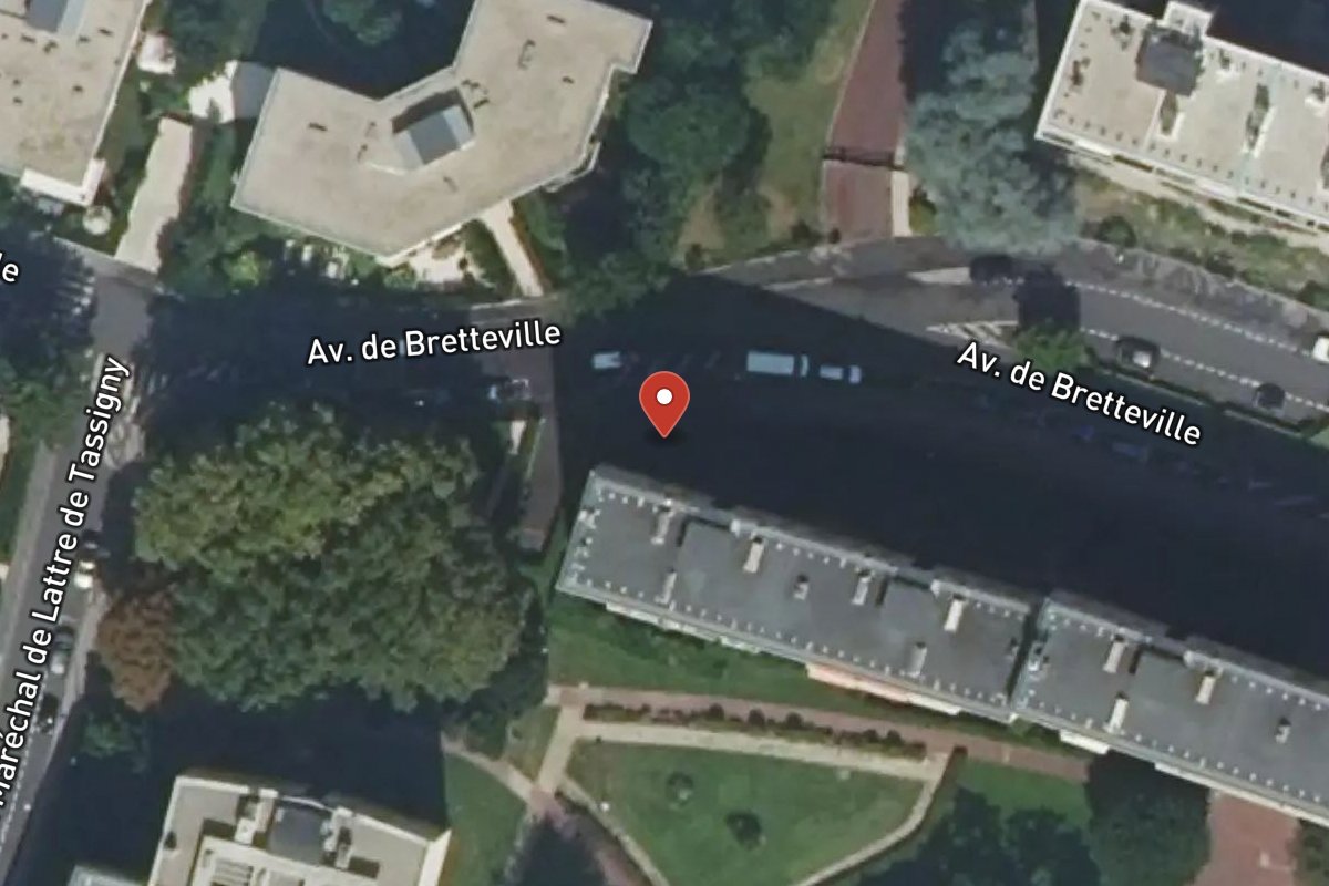 Vue satellite — 25 Avenue de Bretteville