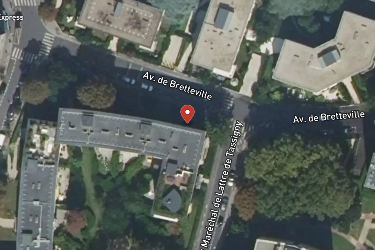 Vue satellite — 27 Avenue de Bretteville