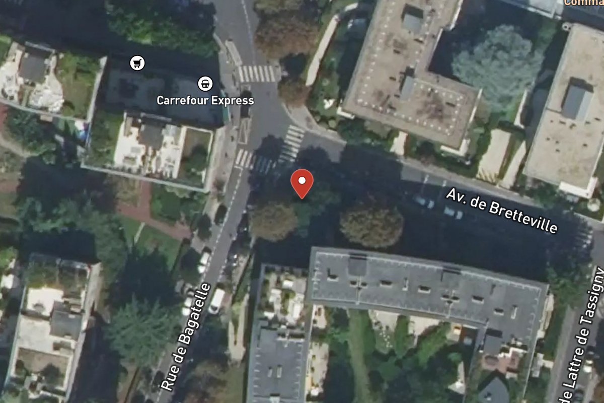 Vue satellite — 29 Avenue de Bretteville