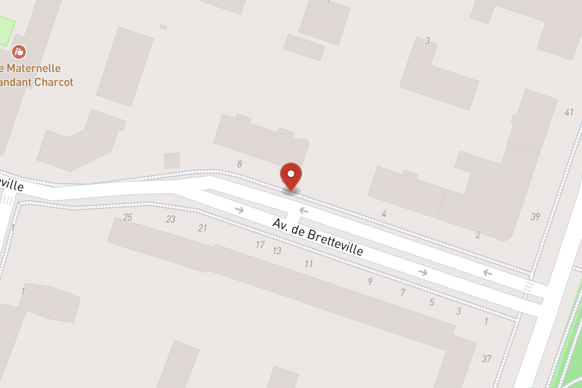 Plan de situation — 6 Avenue de Bretteville
