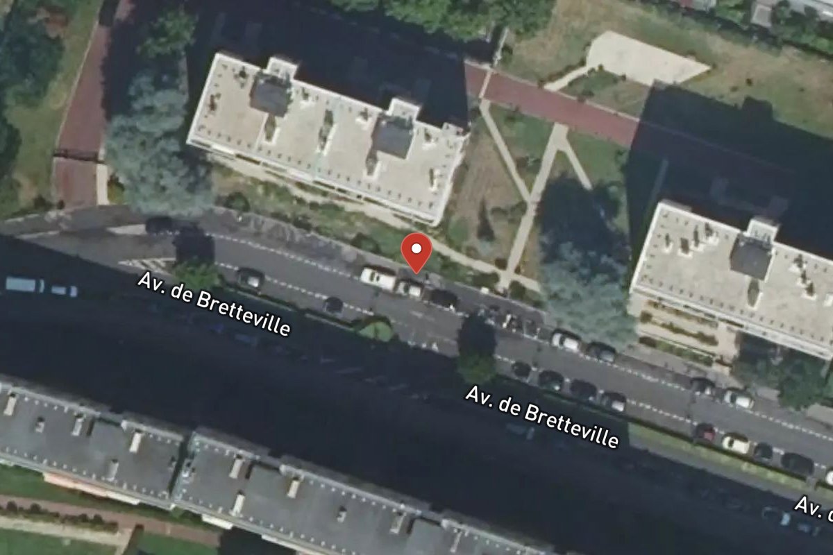 Vue satellite — 6 Avenue de Bretteville