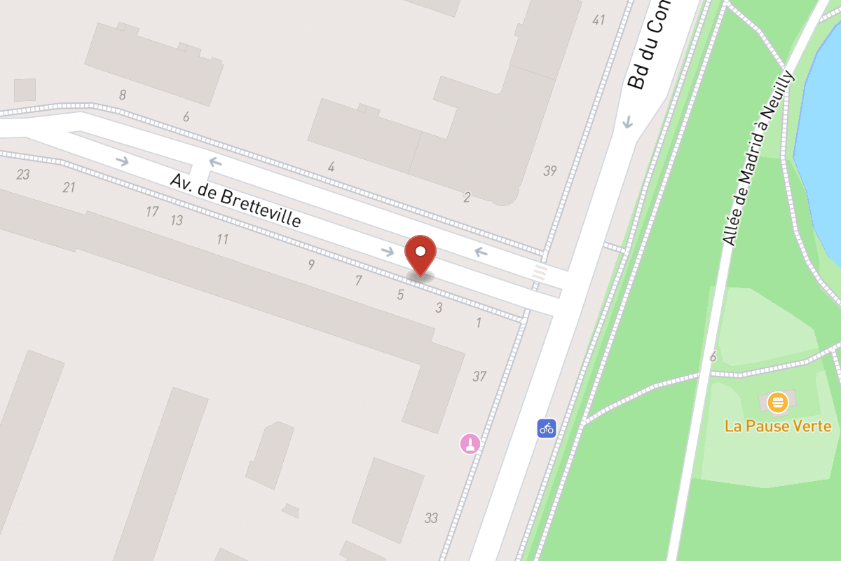 Plan de situation — 7 Avenue de Bretteville
