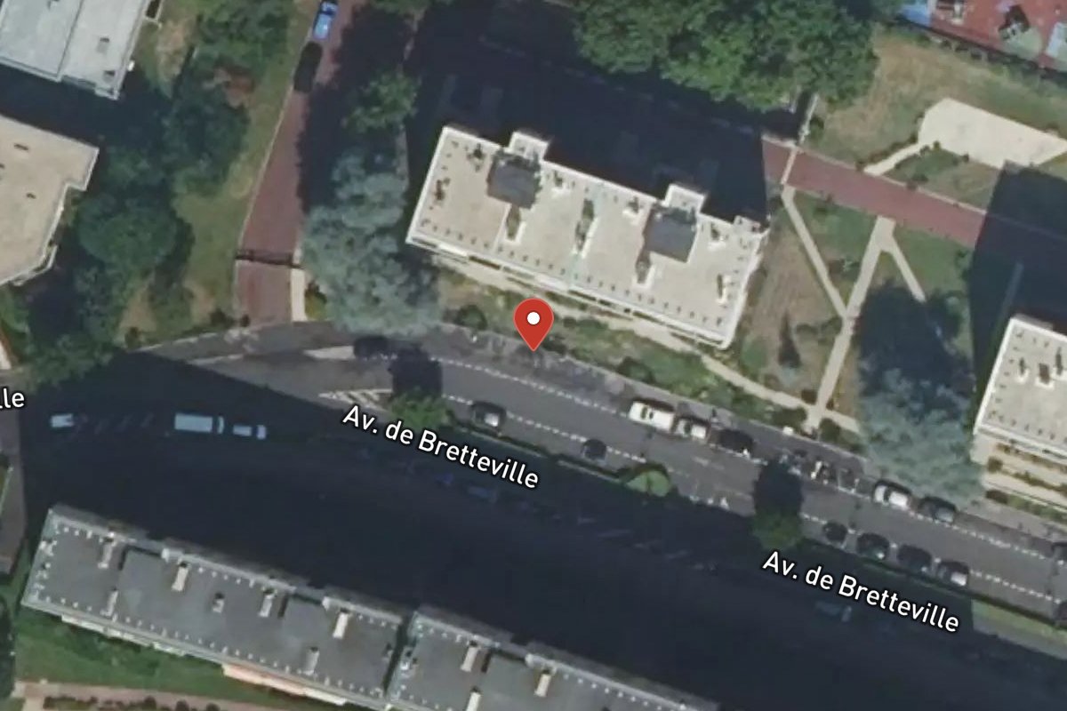 Vue satellite — 8 Avenue de Bretteville