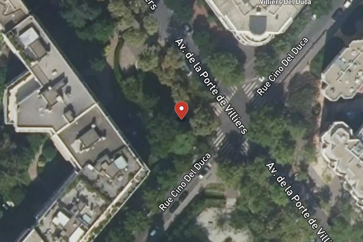 Vue satellite — 33 Avenue de la Porte de Villiers