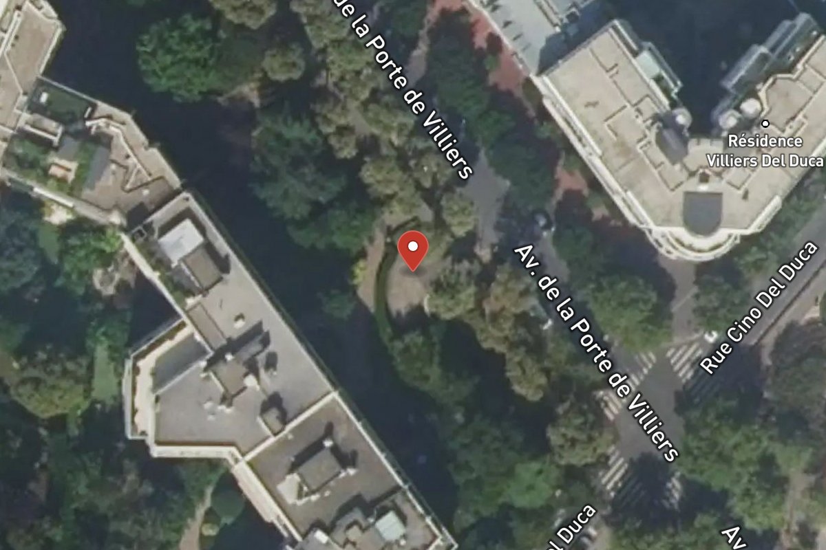 Vue satellite — 39 Avenue de la Porte de Villiers