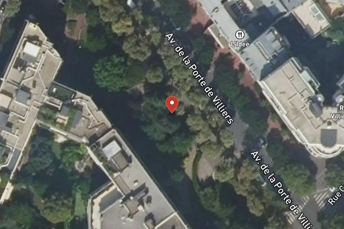 Vue satellite — 41 Avenue de la Porte de Villiers