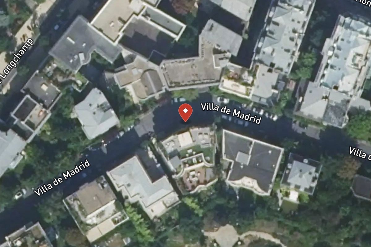 Vue satellite — 13R Avenue de Madrid