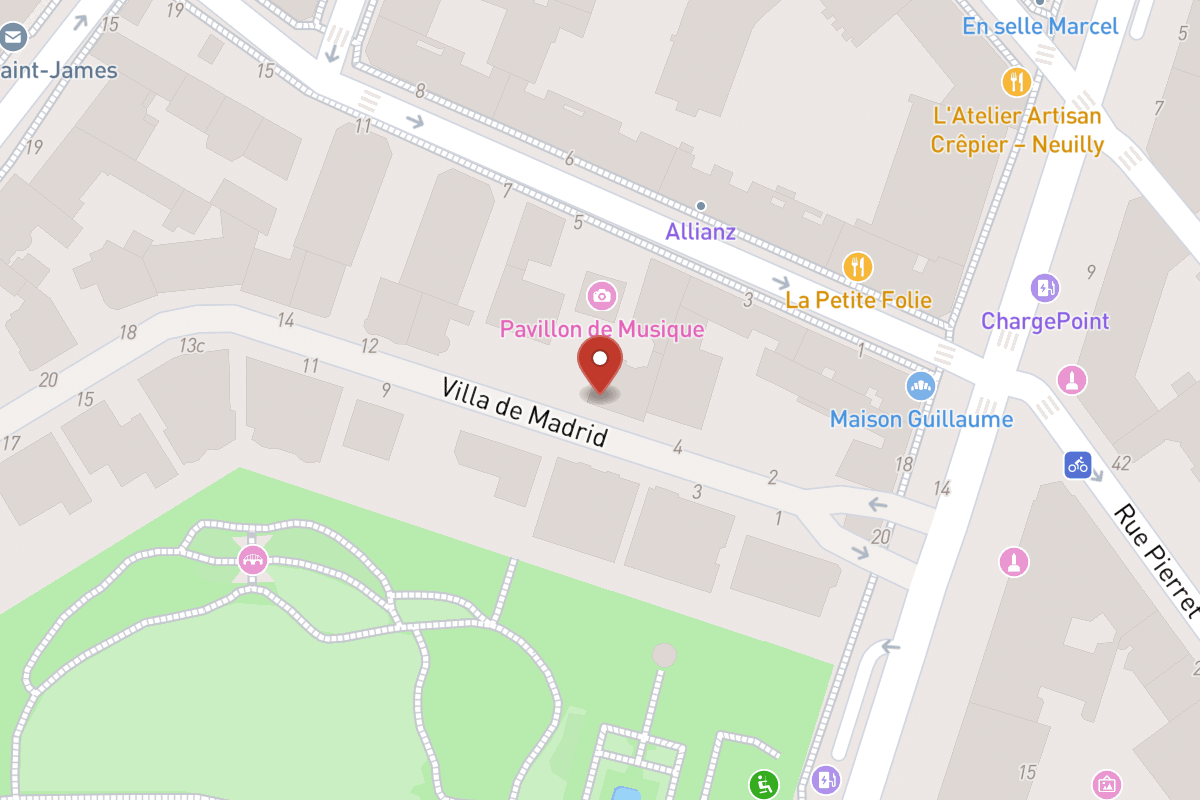 Plan de situation — 14BIS Avenue de Madrid