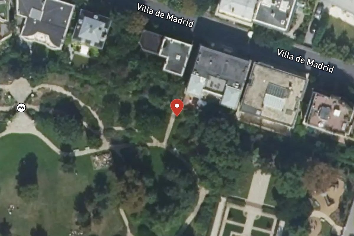 Vue satellite — 15 Avenue de Madrid