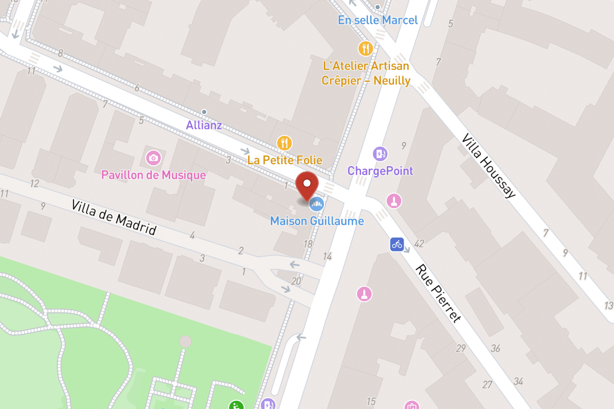 Plan de situation — 16BIS Avenue de Madrid