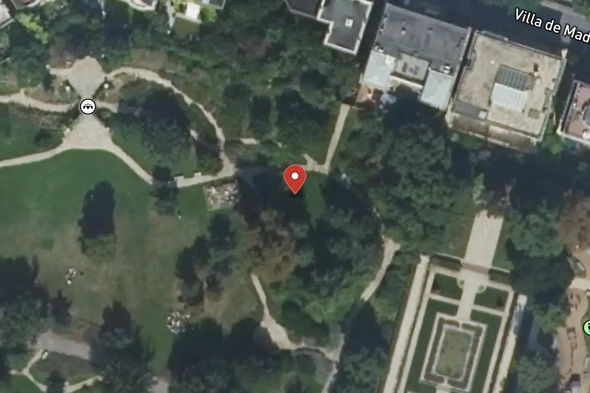 Vue satellite — 17 Avenue de Madrid