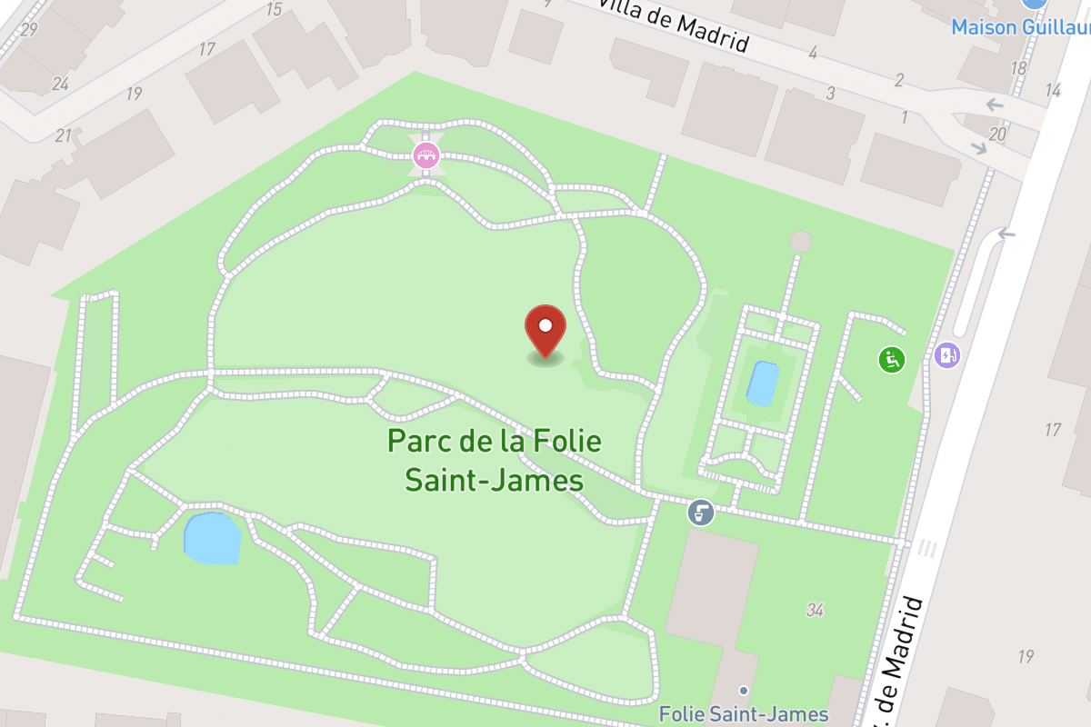 Plan de situation — 19 Avenue de Madrid