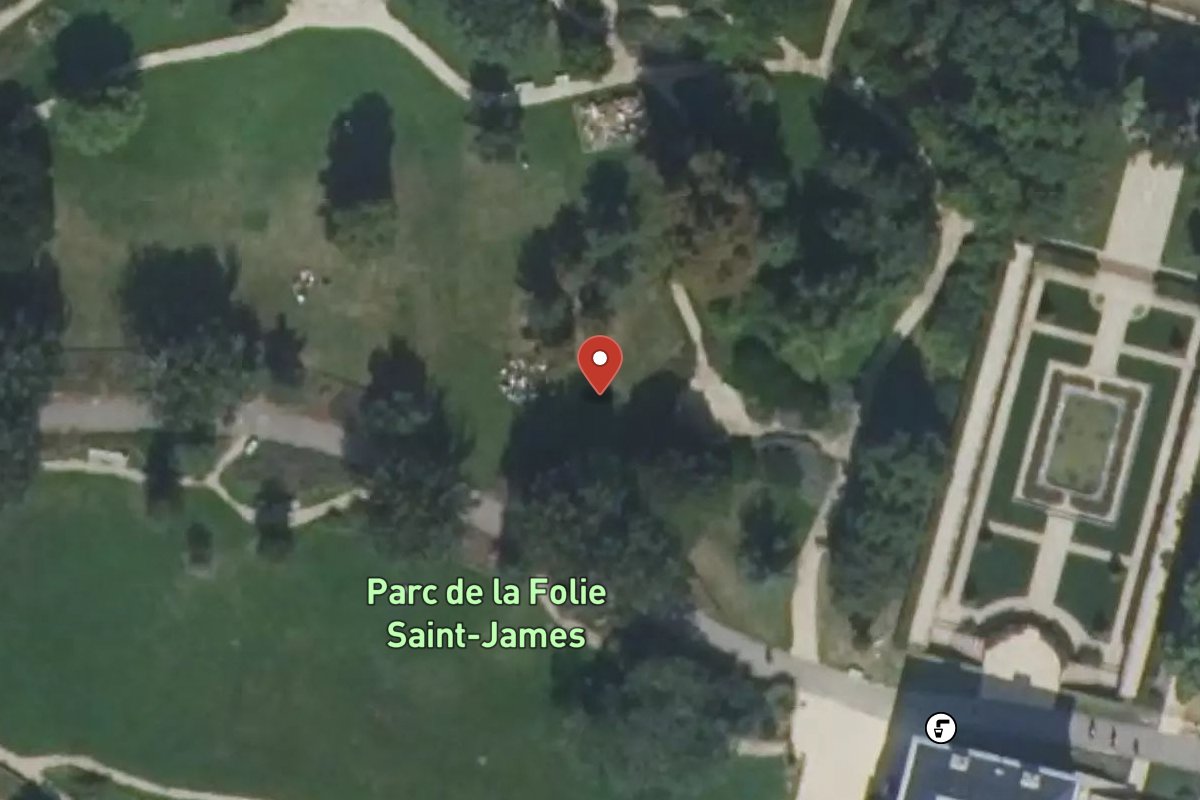 Vue satellite — 19 Avenue de Madrid