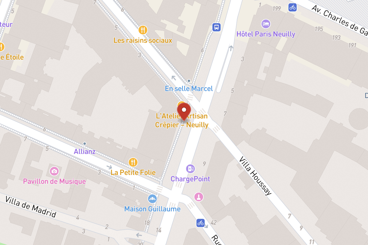 Plan de situation — 1 Avenue de Madrid