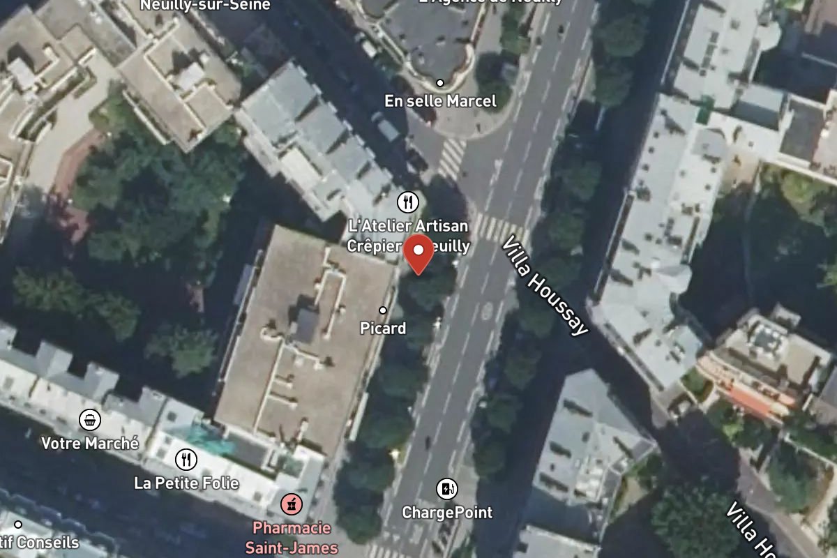 Vue satellite — 1 Avenue de Madrid