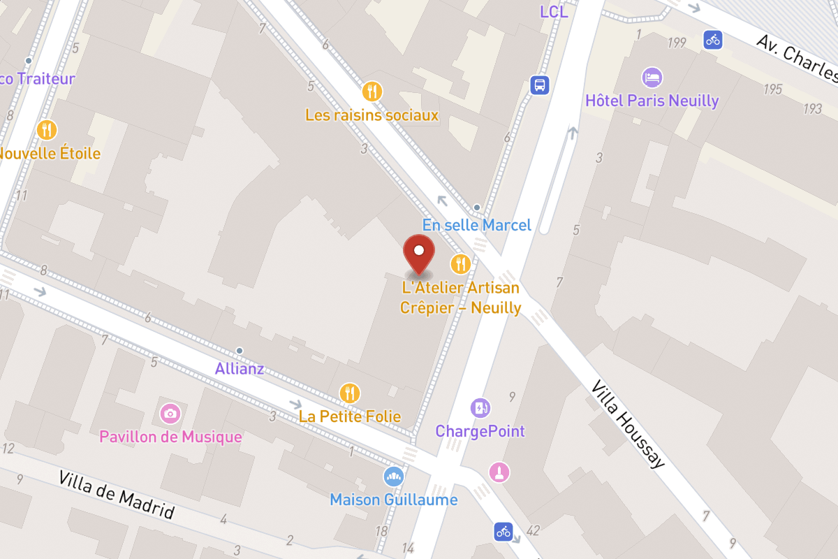 Plan de situation — 2 Avenue de Madrid