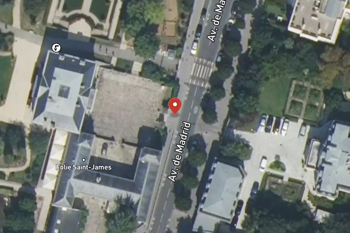 Vue satellite — 32 Avenue de Madrid