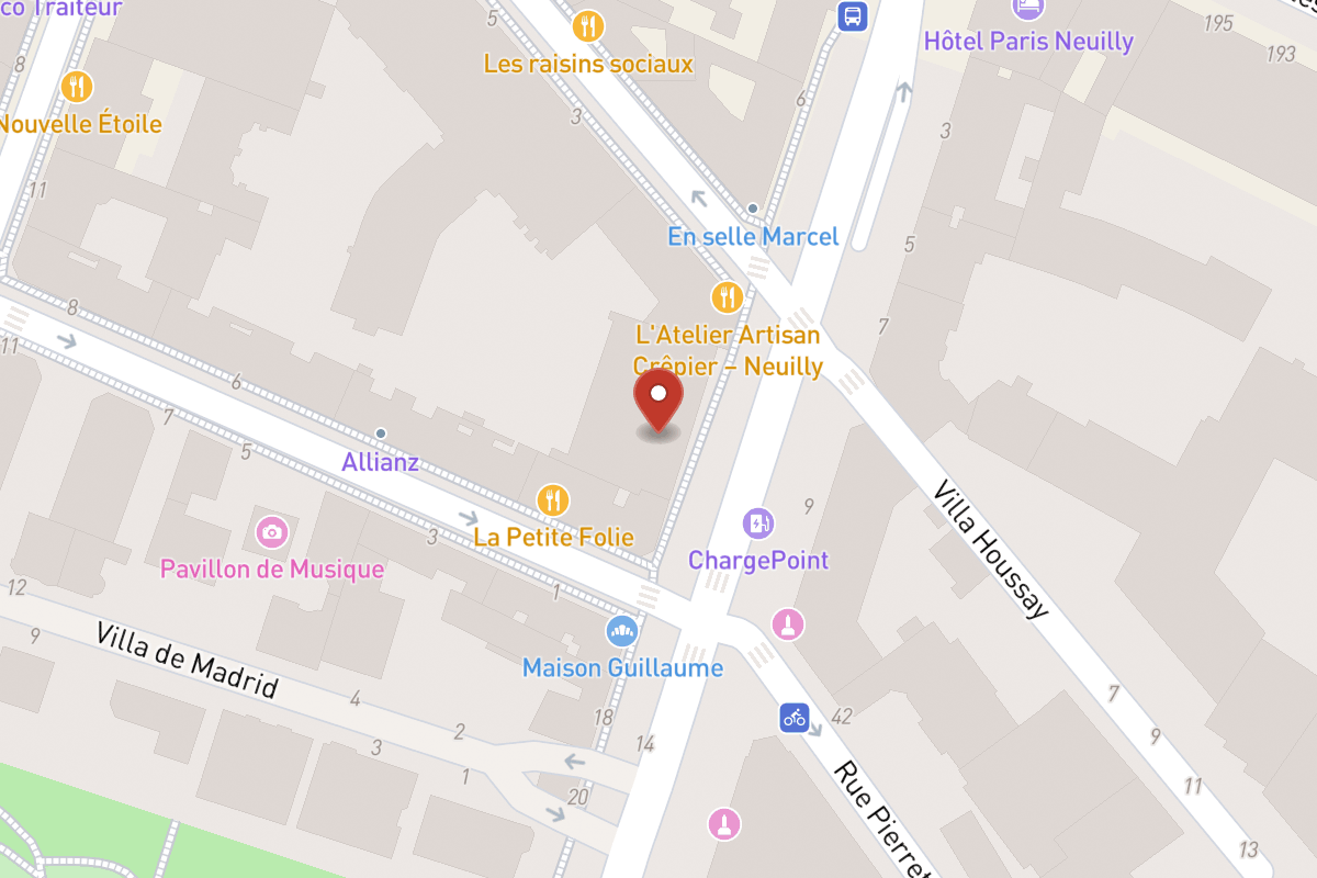 Plan de situation — 3 Avenue de Madrid
