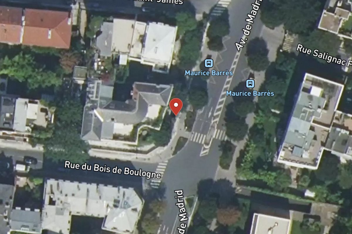 Vue satellite — 46 Avenue de Madrid