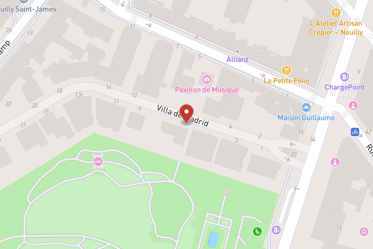 Plan de situation — 5BIS Avenue de Madrid