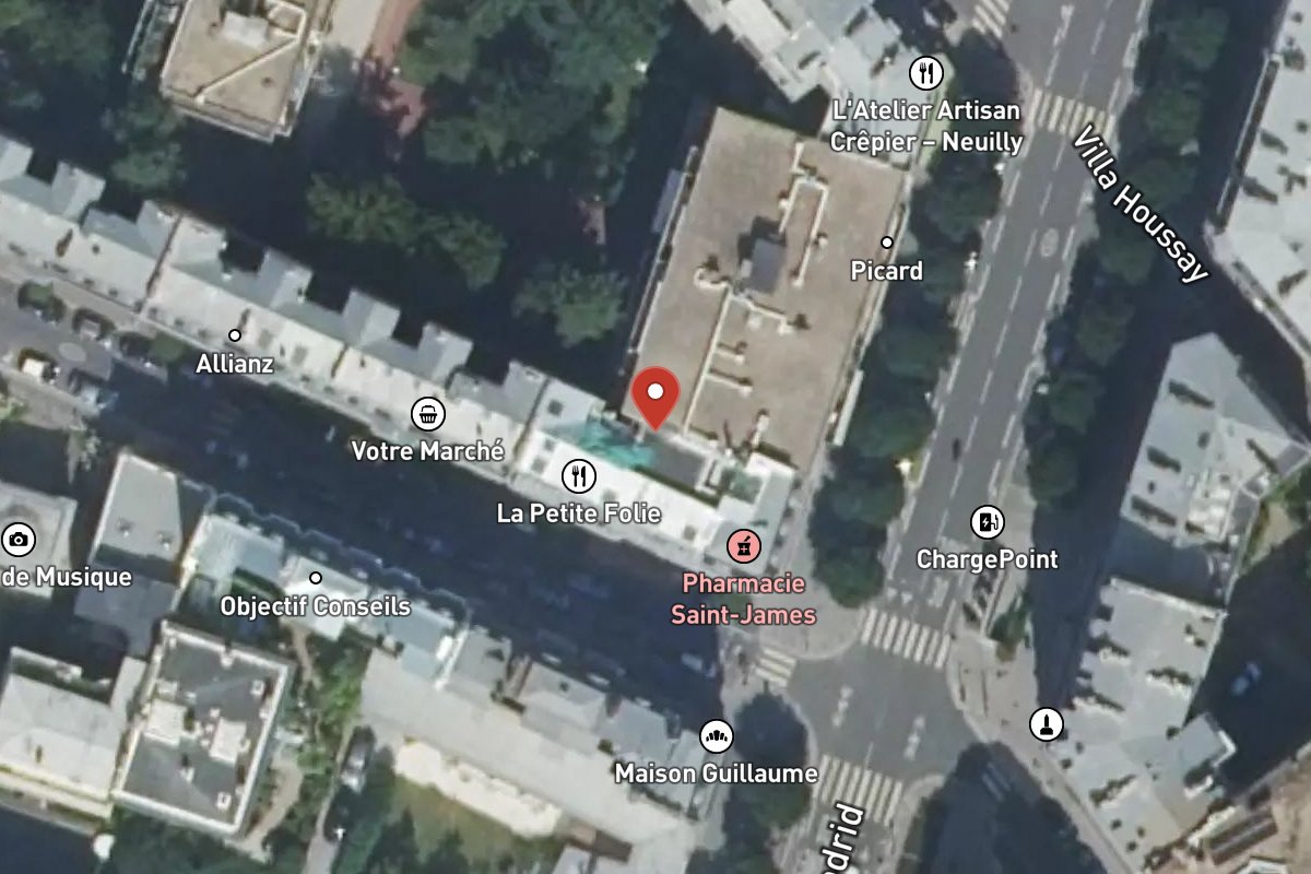 Vue satellite — 5 Avenue de Madrid
