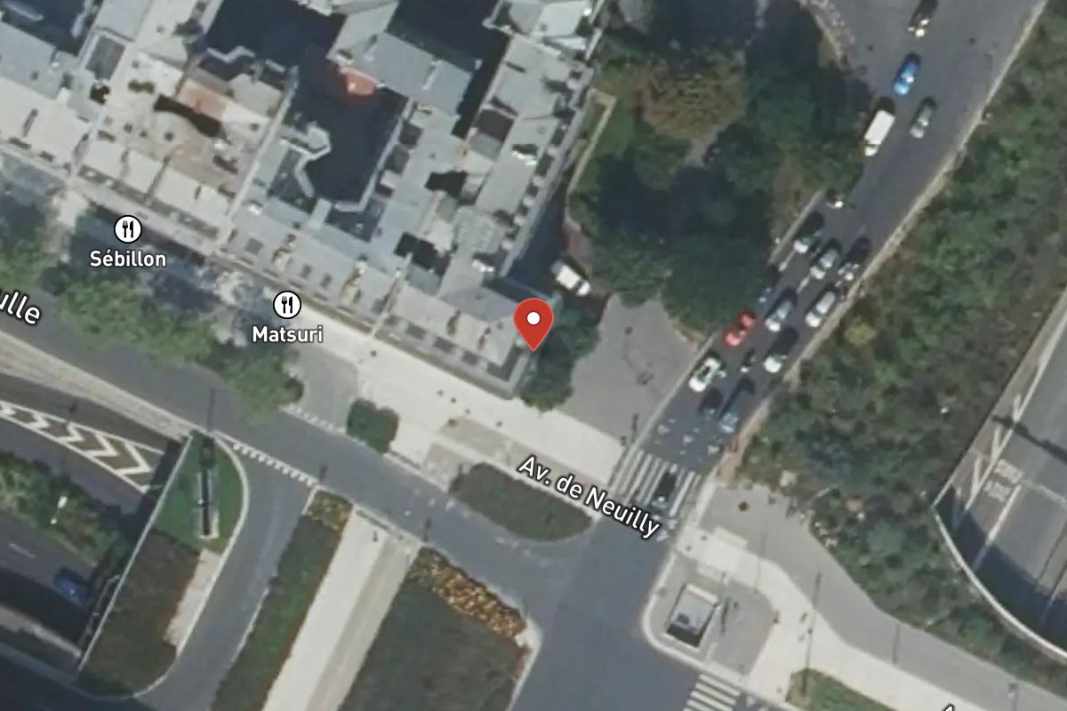 Vue satellite — 16 Avenue de Verdun