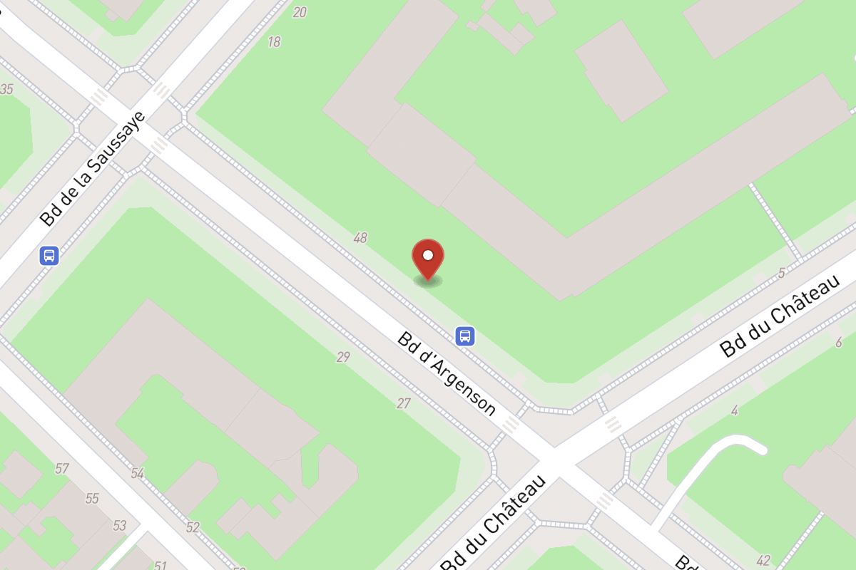 Plan de situation — 10 Avenue du Château