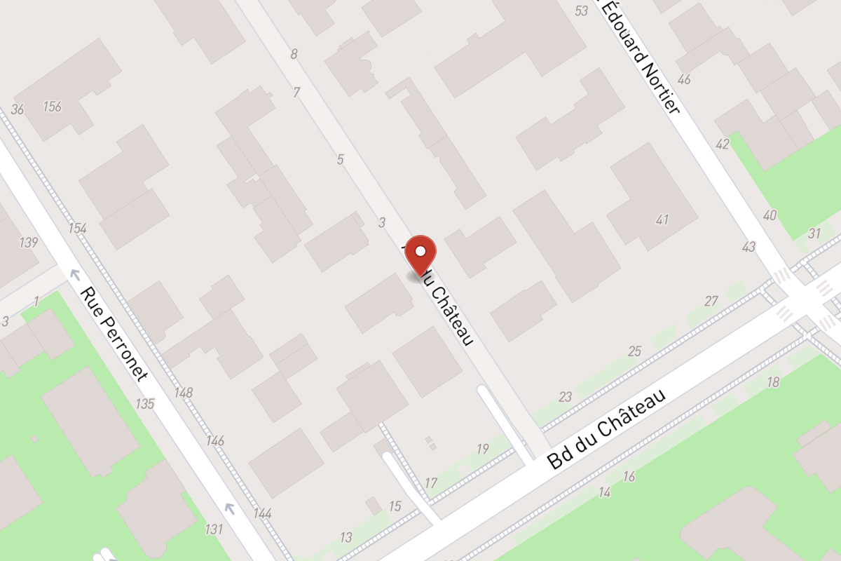 Plan de situation — 1BIS Avenue du Château