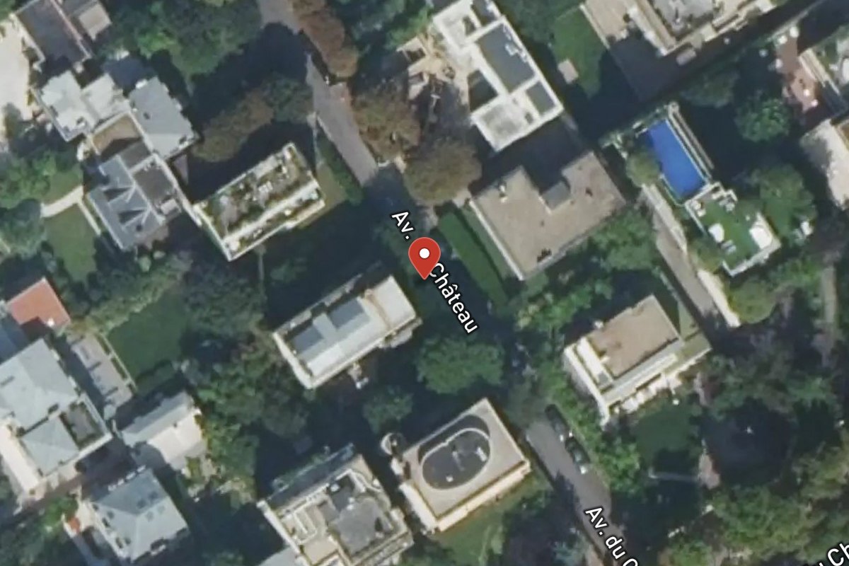Vue satellite — 1BIS Avenue du Château
