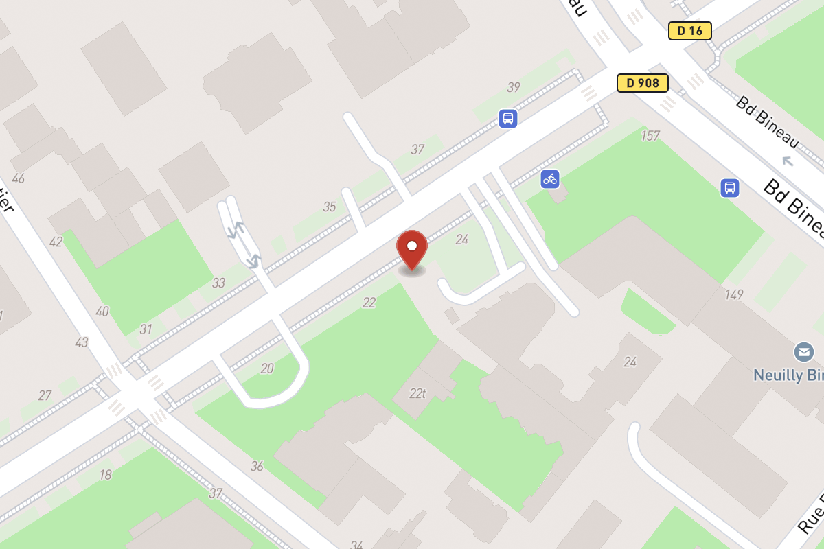 Plan de situation — 22TER Avenue du Château