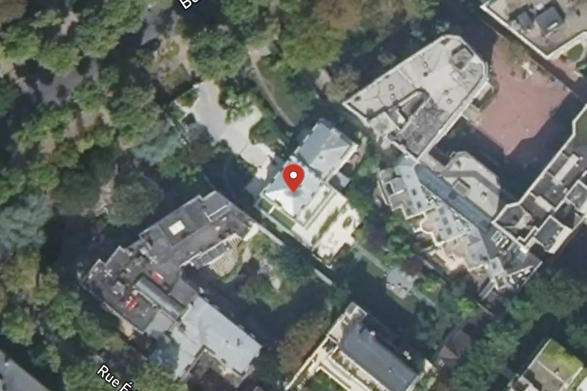 Vue satellite — 22T Avenue du Château