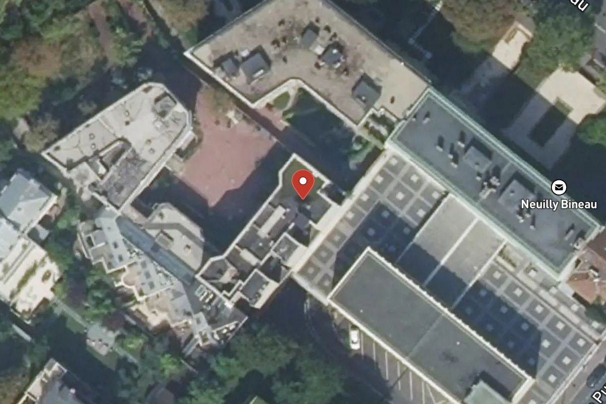 Vue satellite — 24BIS Avenue du Château