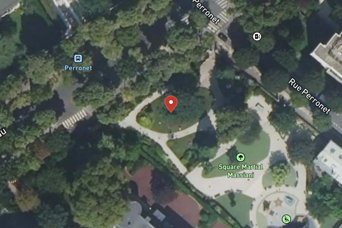 Vue satellite — 24 Avenue du Château