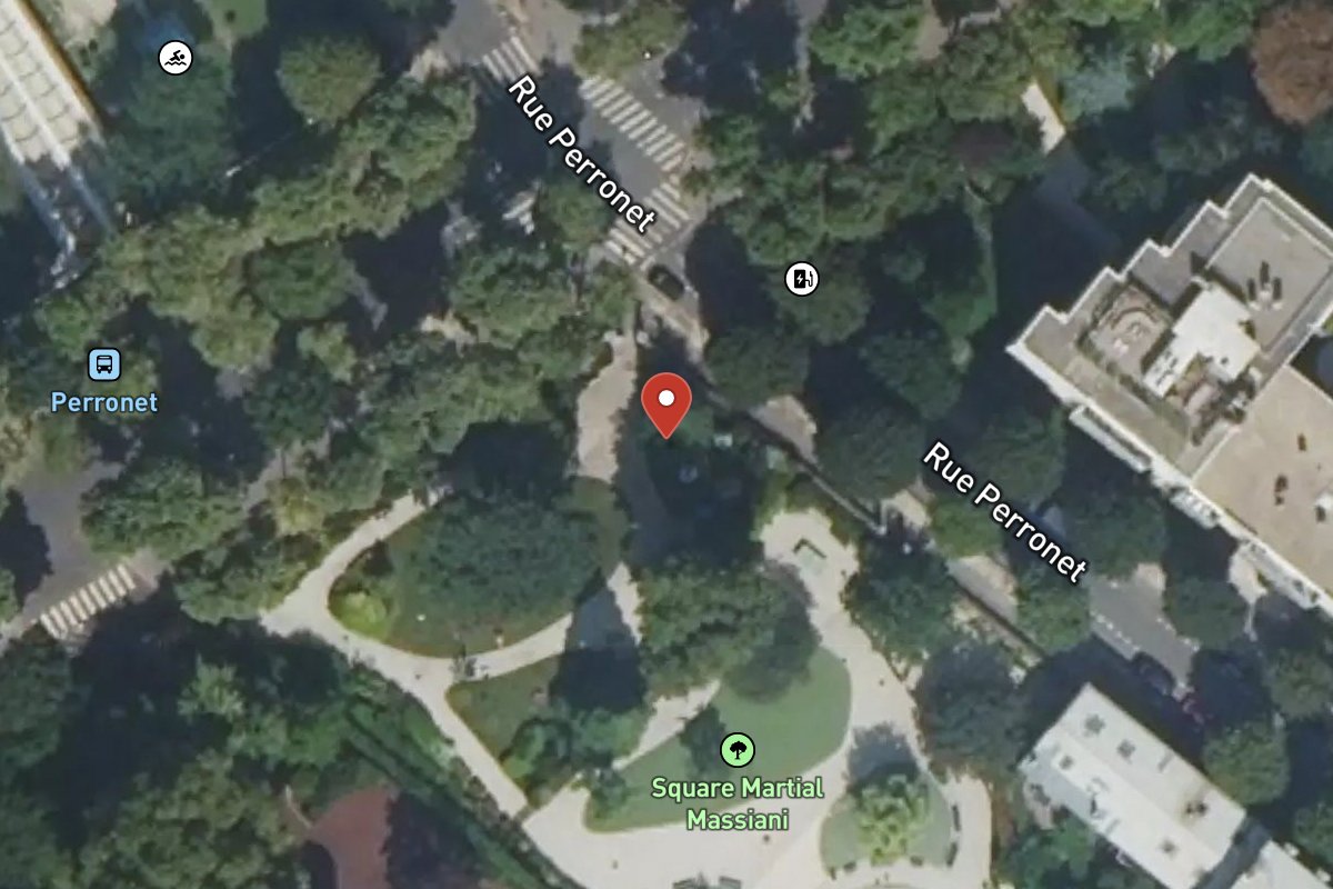 Vue satellite — 26 Avenue du Château