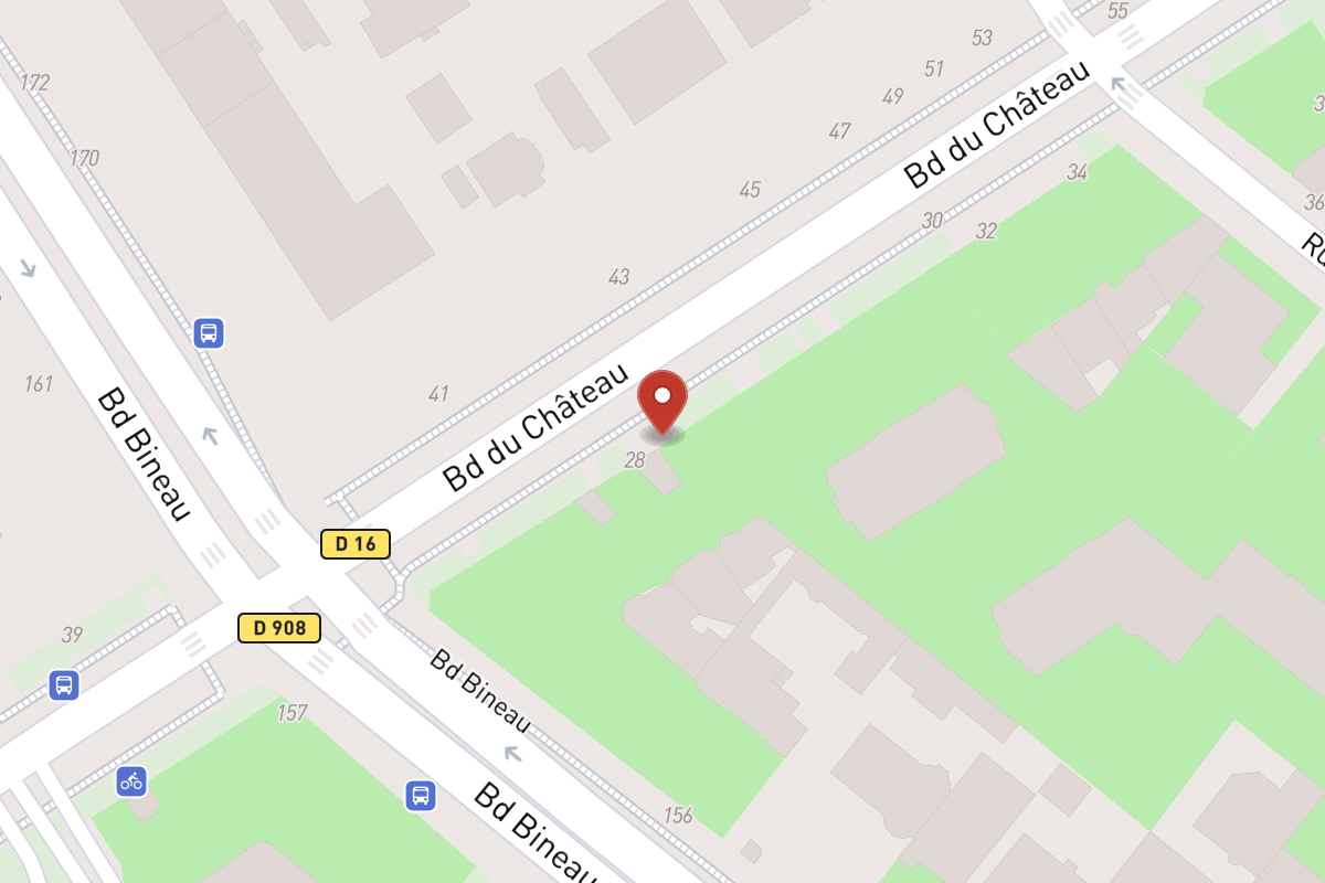 Plan de situation — 28BIS Avenue du Château