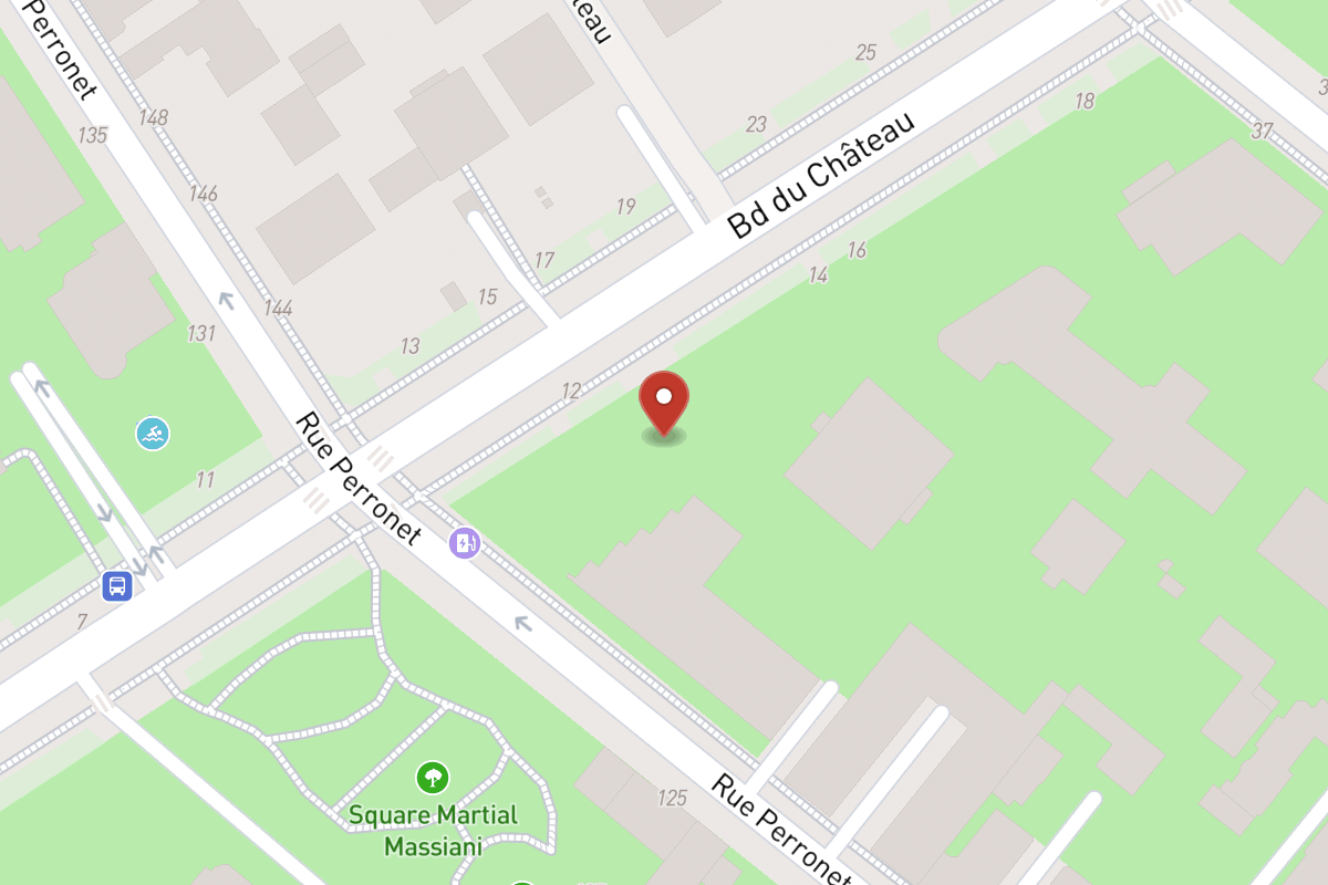 Plan de situation — 28 Avenue du Château