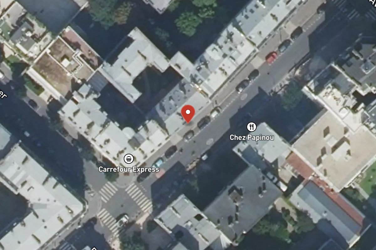 Vue satellite — 29 Avenue du Château