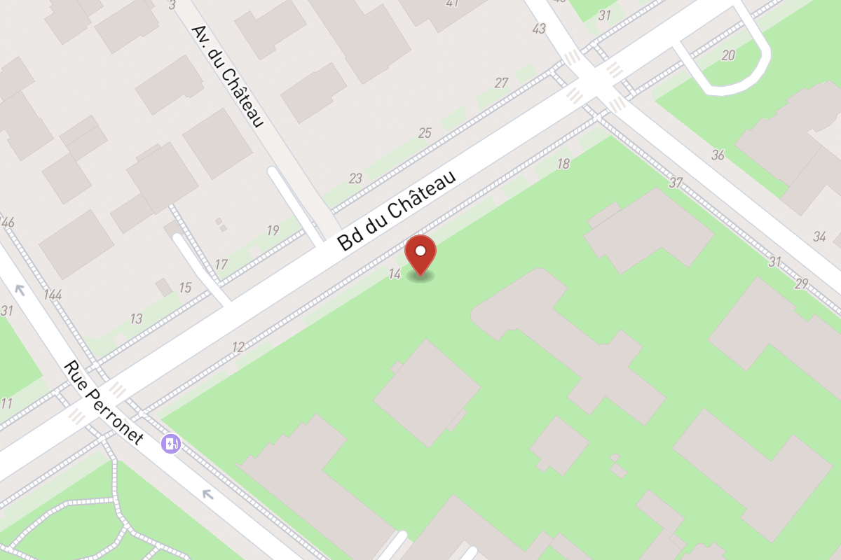 Plan de situation — 30 Avenue du Château