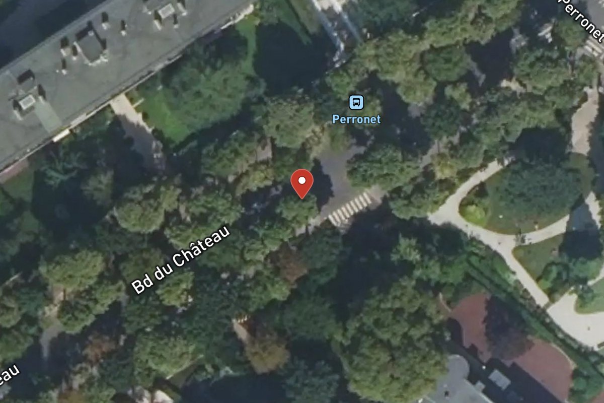 Vue satellite — 31 Avenue du Château
