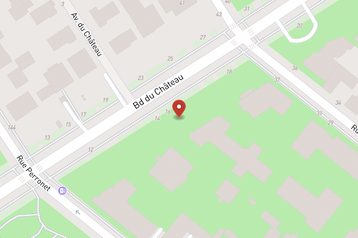 Plan de situation — 32 Avenue du Château