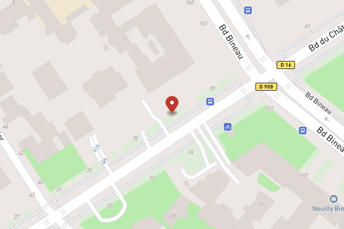 Plan de situation — 37 Avenue du Château