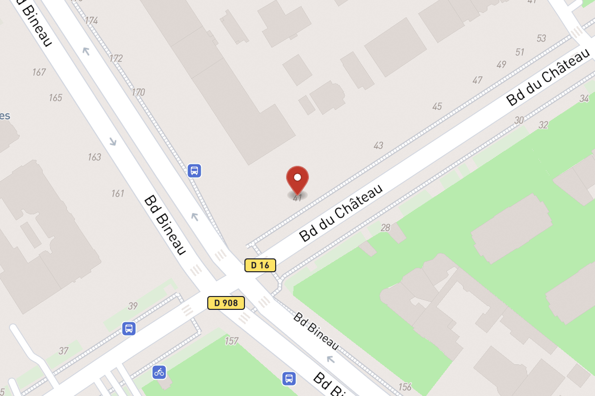 Plan de situation — 41 Avenue du Château