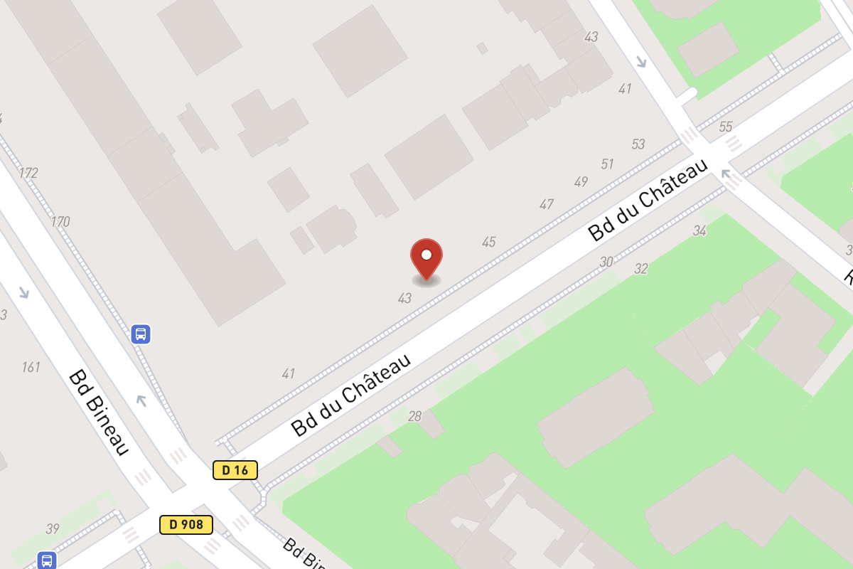 Plan de situation — 43BIS Avenue du Château