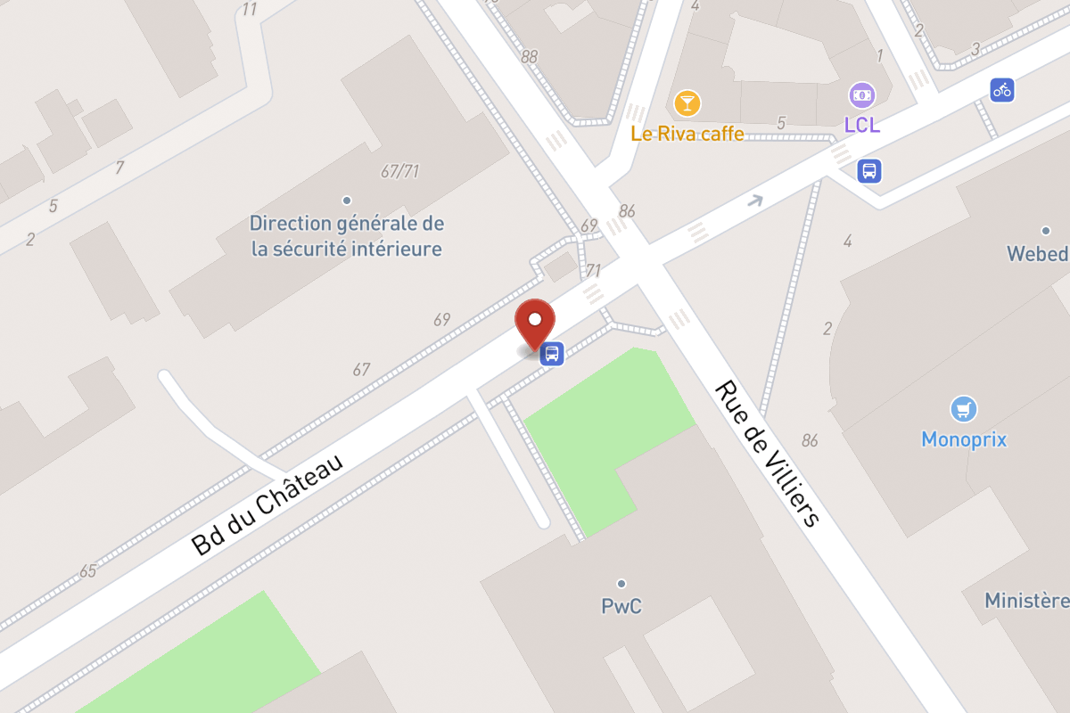 Plan de situation — 44 Avenue du Château