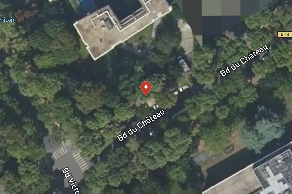 Vue satellite — 65 Avenue du Château