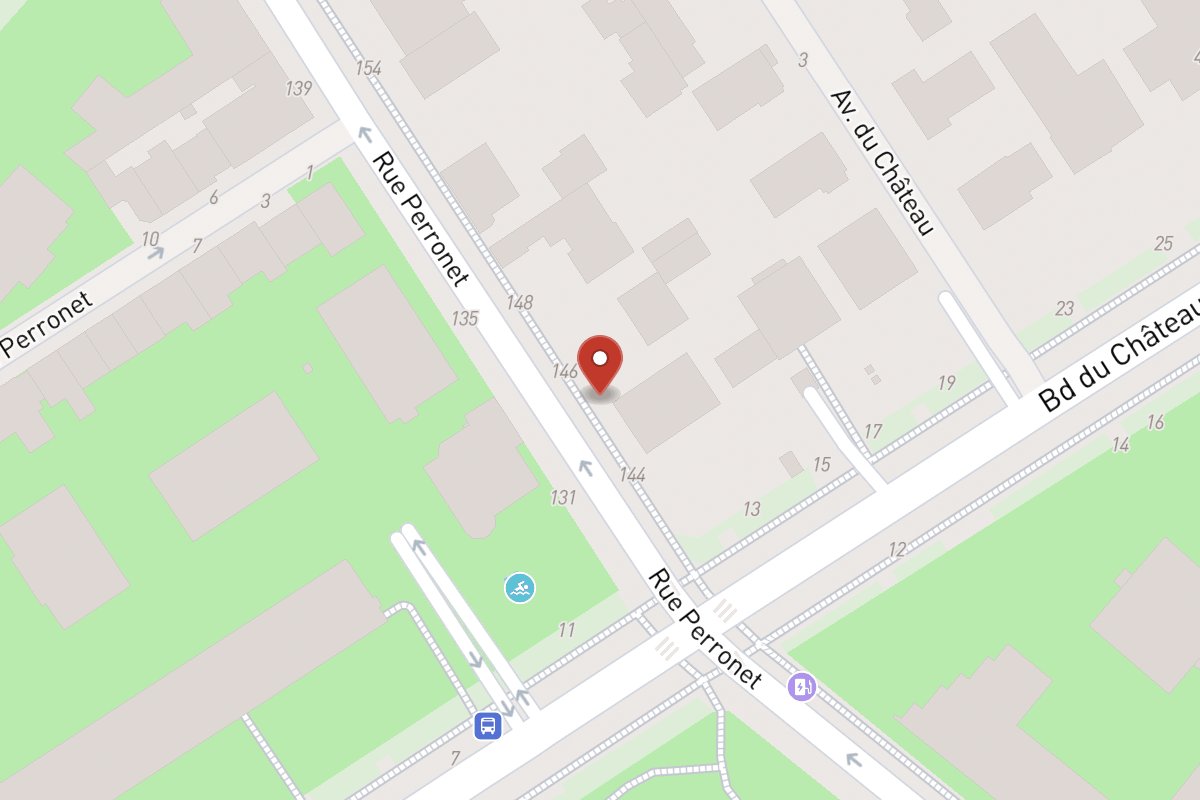 Plan de situation — 8BIS Avenue du Château