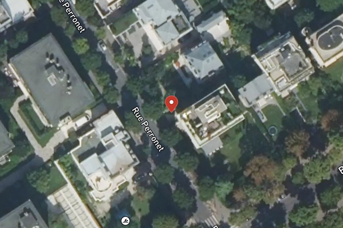 Vue satellite — 8BIS Avenue du Château